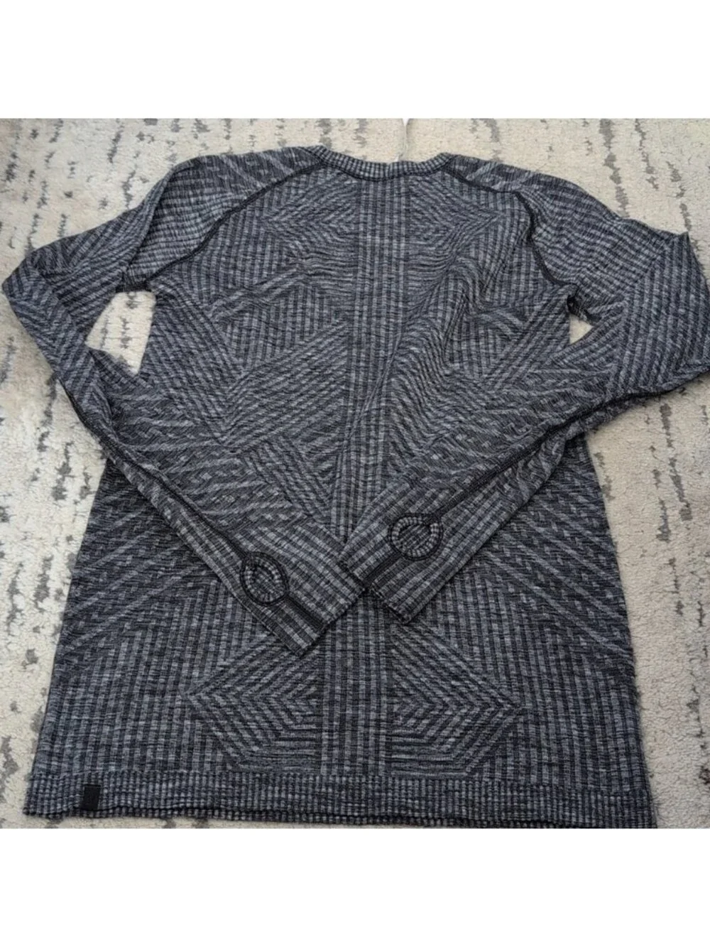 Lululemon Restless Pullover Heathered Black